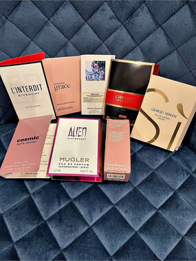 Mugler Alien Hypersense Eau de Parfum Sample Suncare & Tanning Pink Black Size